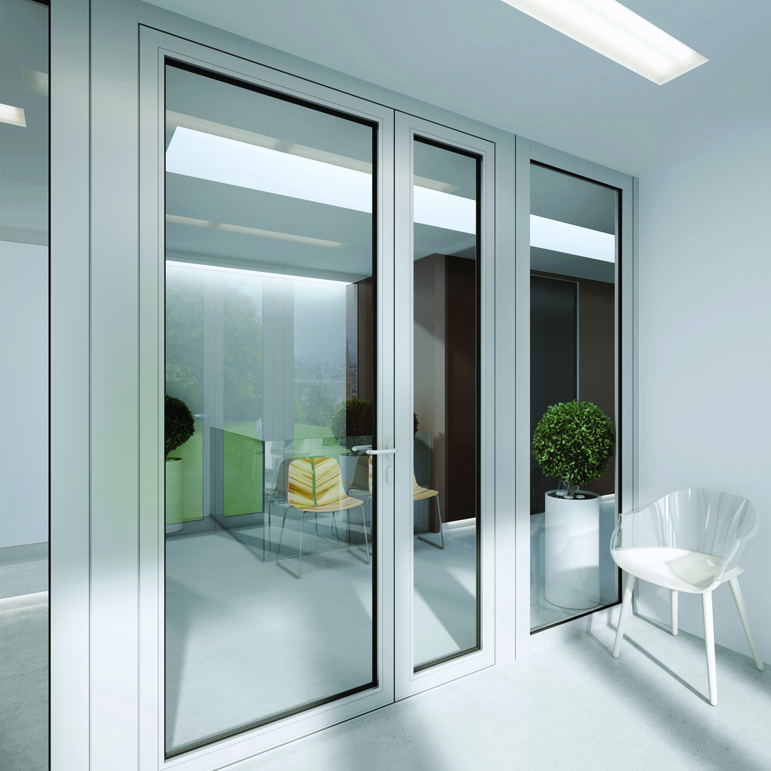 Fire and Heat Resistant Glass Doors Alternate