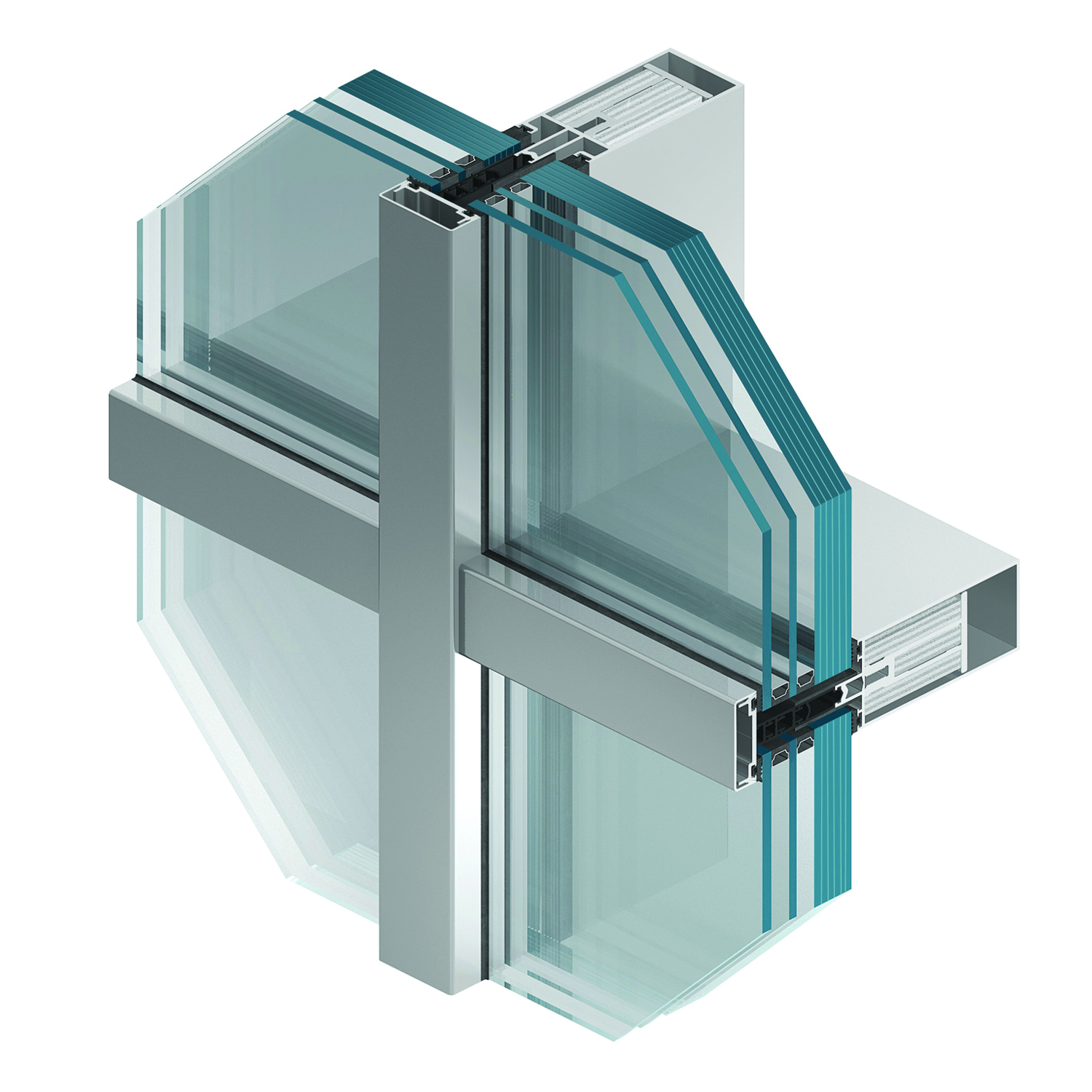 Fire Resistant Curtain Wall System Alternate